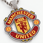 Oficjalna zawieszka Manchester United z łańcuszkiem
