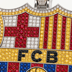 Oficjalna zawieszka FC Barcelona z łańcuszkiem